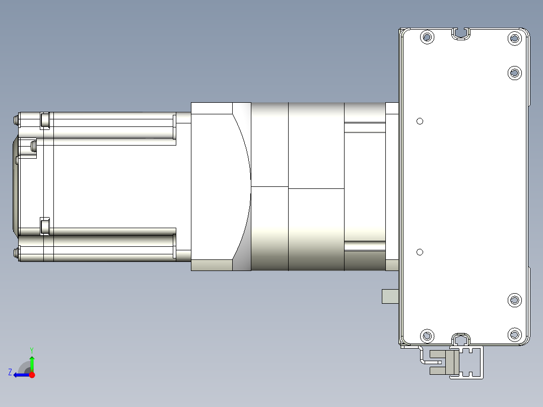威洛博VG 系列模组VG17-L50π-S1750-BC-ZP75B-C3-K右视图