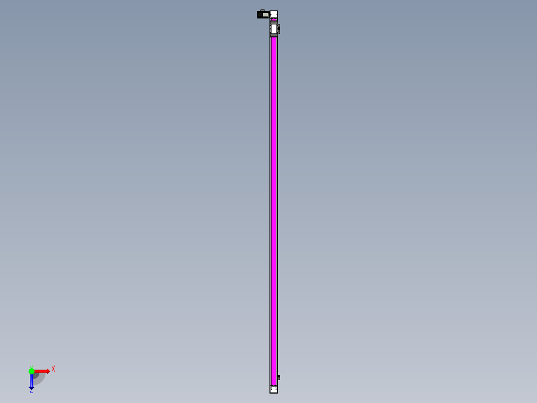 同步带滑台-欧规BC6-L120-S2900-L-P40-D3俯视图