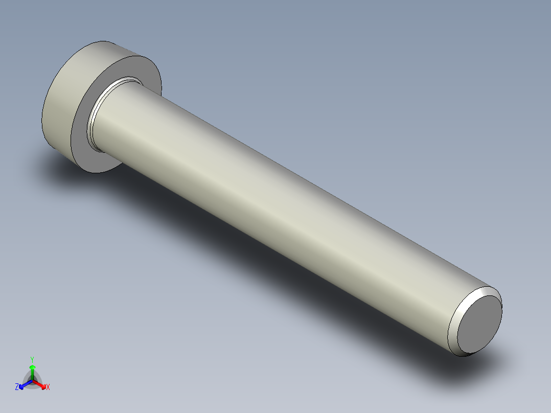 Cross_recessed_head-M12-80-40-10-20-12.stp螺钉-主视图