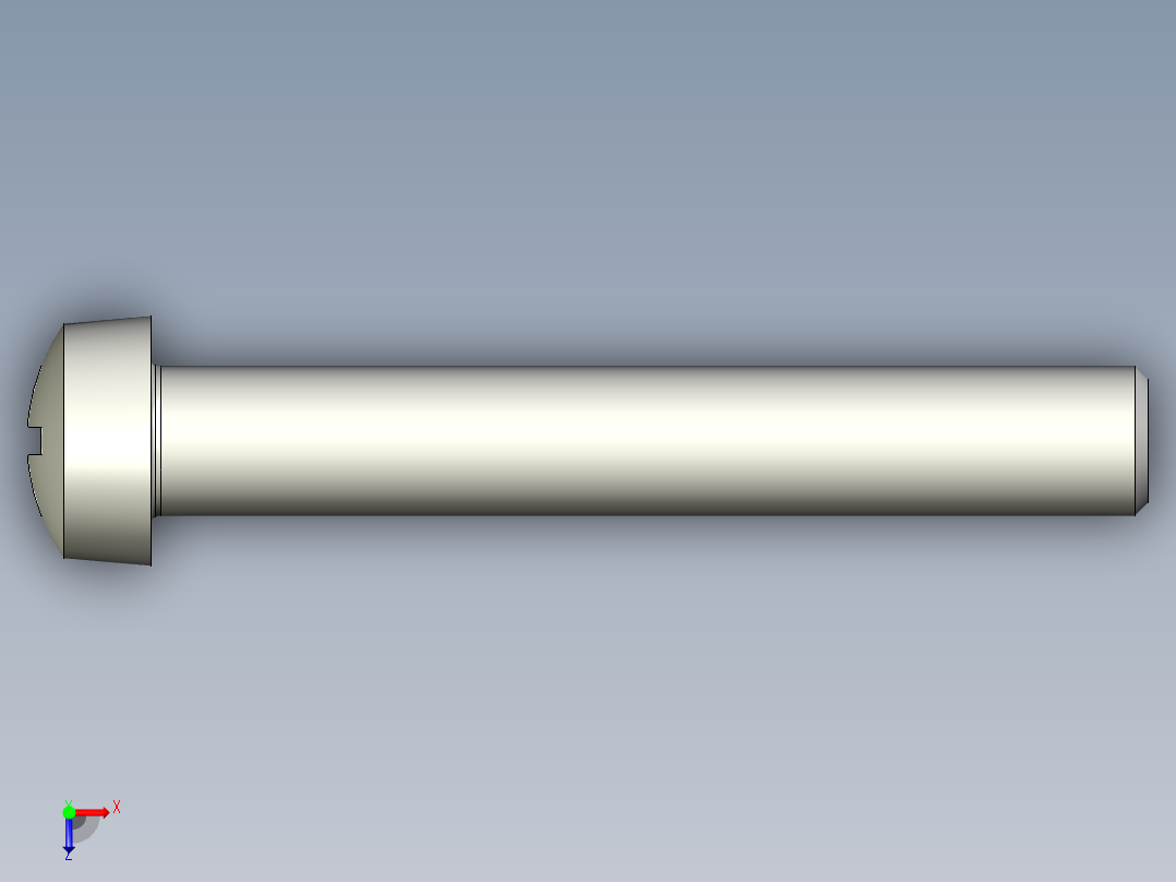 Cross_recessed_head-M12-80-40-10-20-12.stp螺钉-俯视图