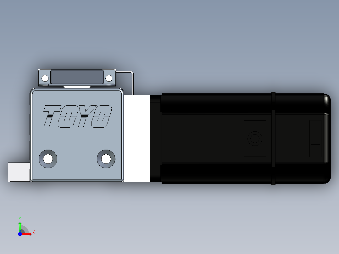 Toyo东佑达直线模组-M65-S-X130-5000-L-M40-C4前视图