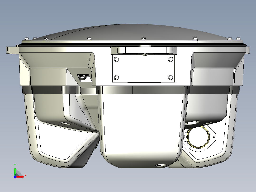 ABB全系列机器人3-3D模型 (37)前视图