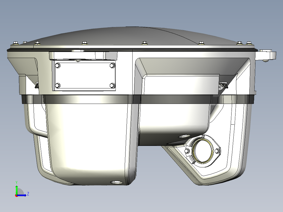 ABB全系列机器人3-3D模型 (37)左视图