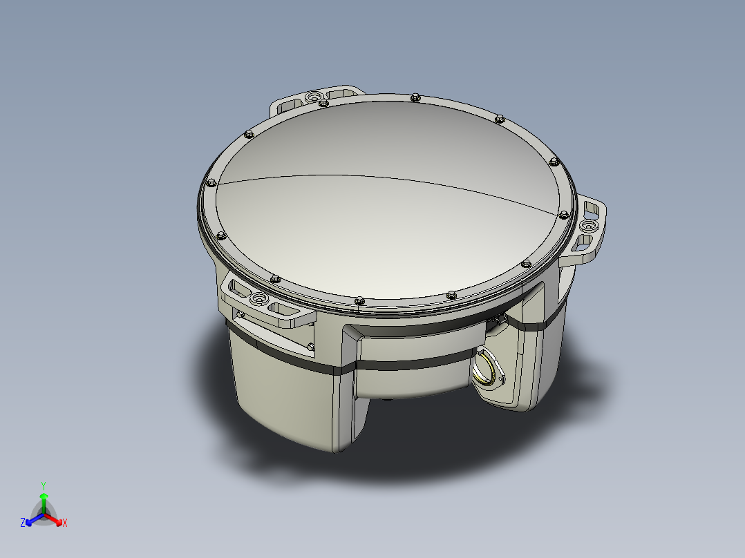 ABB全系列机器人3-3D模型 (37)正等轴测图