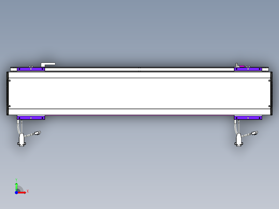 威洛博VL系列3d模型模组2VL17E1Y-S700前视图