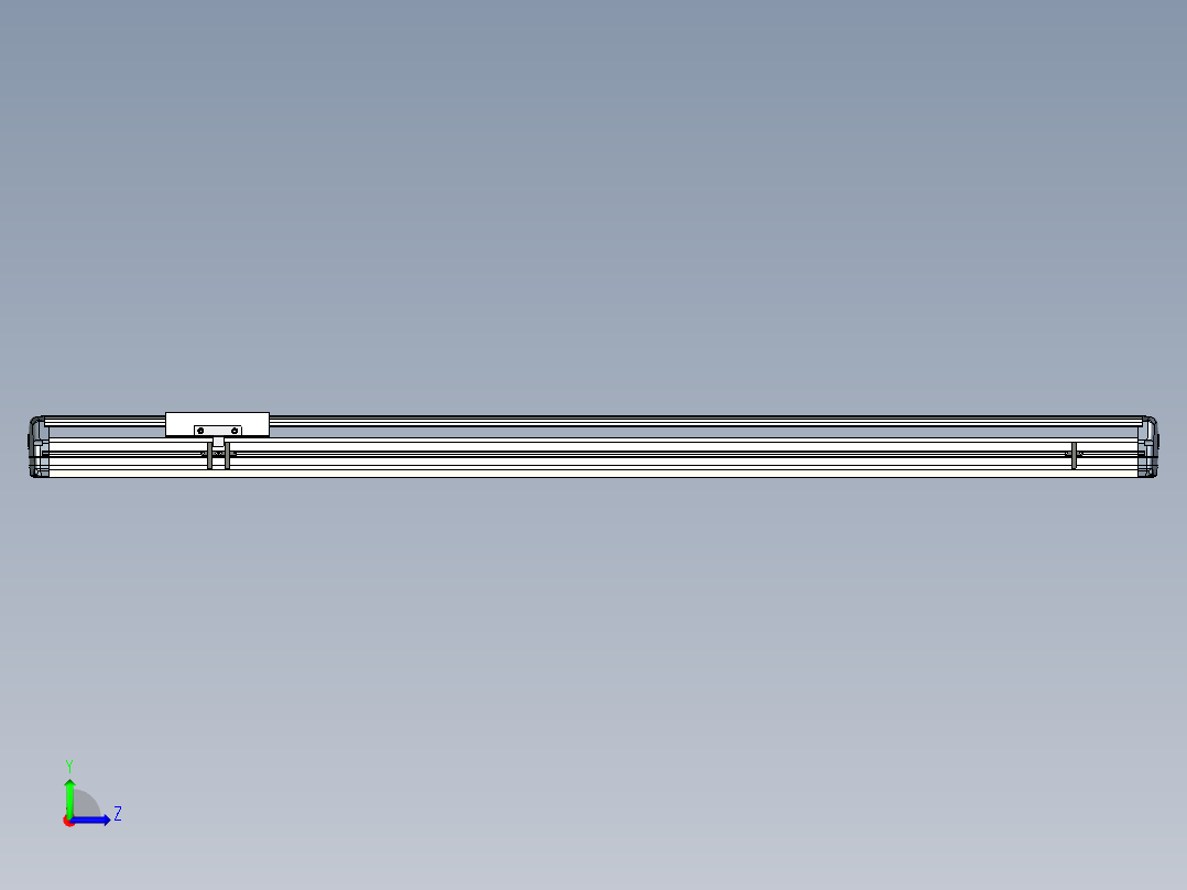 Toyo东佑达直线模组-ETH17-1250-M-組合左视图
