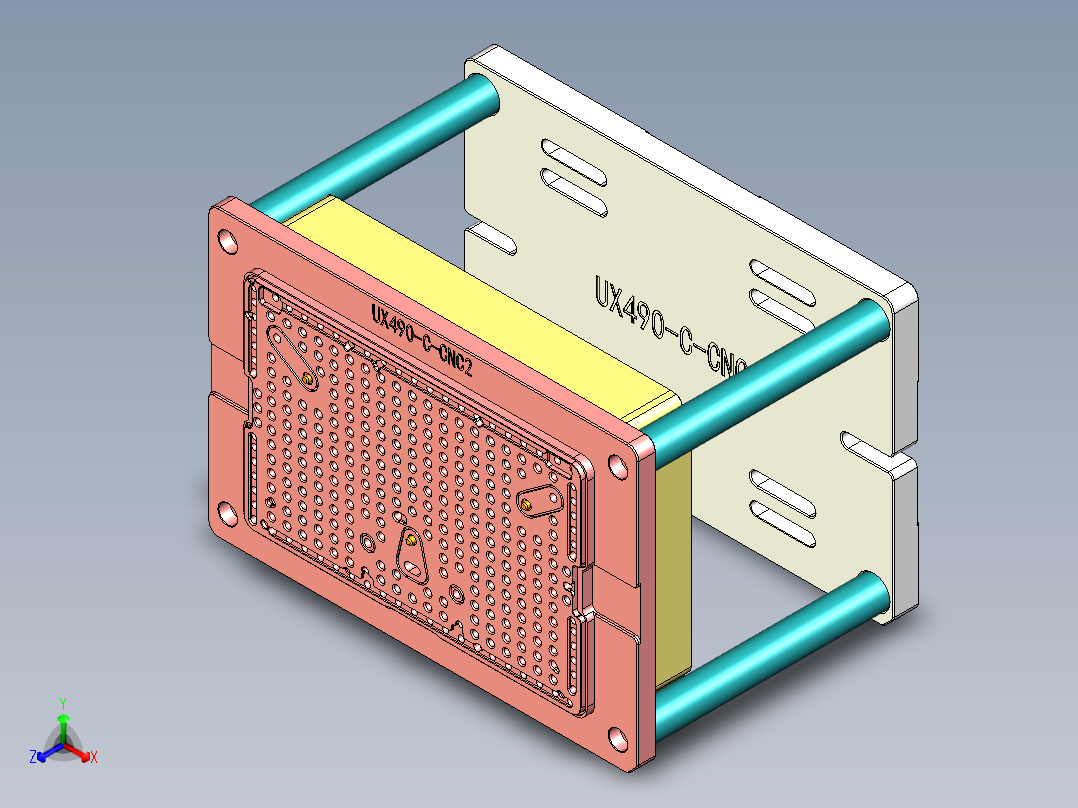 UX490-C-CNC2-1119正等轴测图