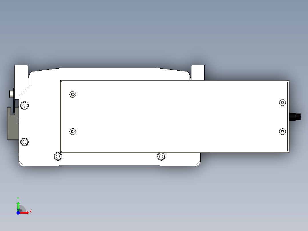 Toyo东佑达直线模组-ETH22-500-BL-750W+煞車前视图