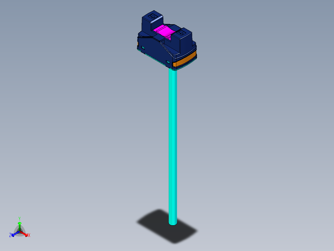 光电_激光传感器LT-G_3D_K2主视图