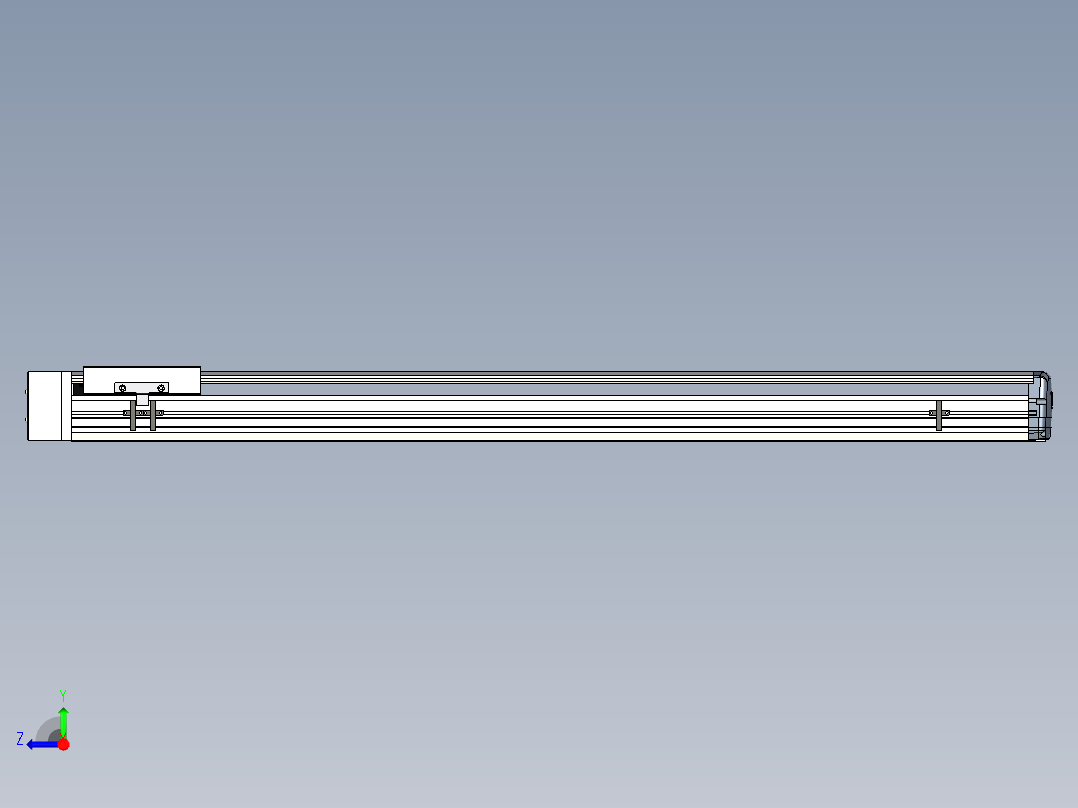 Toyo东佑达直线模组-ETH17-1050-BR-M75右视图