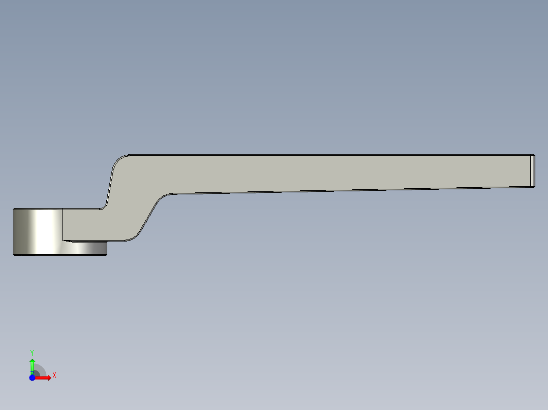 管道手动球阀-水管开关阀-手动阀门User Library-md52c150dn65_DN40~65Handle前视图