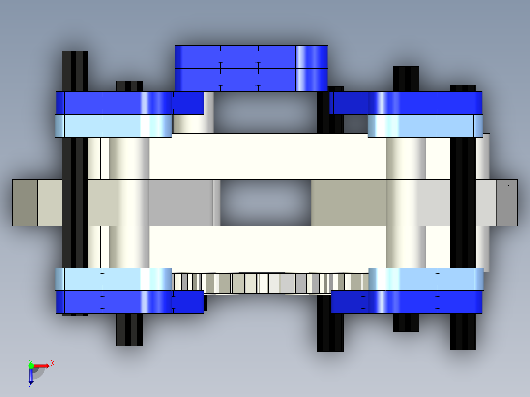 nventor 乐高工艺夹具俯视图