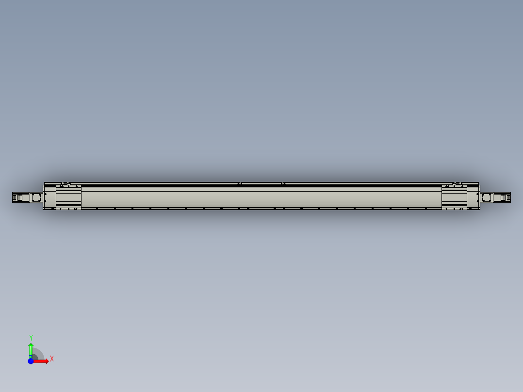 威洛博双电机滑台-VF14D2-S950-BC-P40-C6前视图