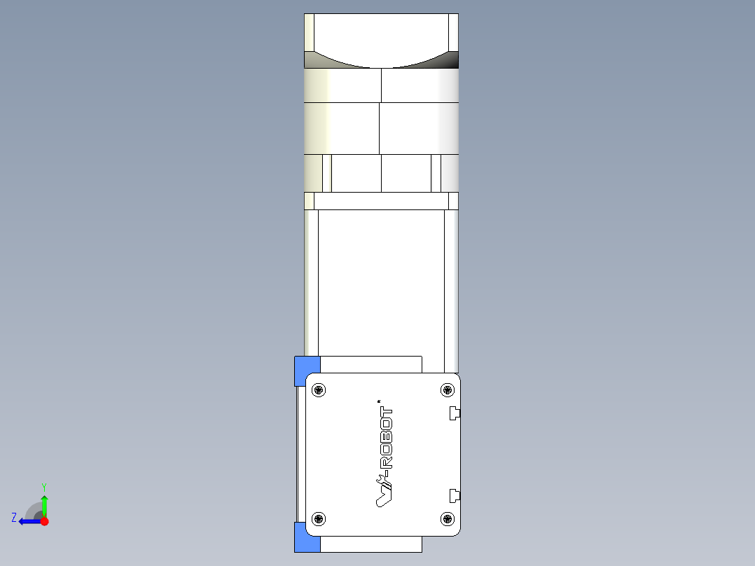 威洛博LB.GB同步带传动--欧规系列GB8-L192-S3550-BR-P75-K右视图