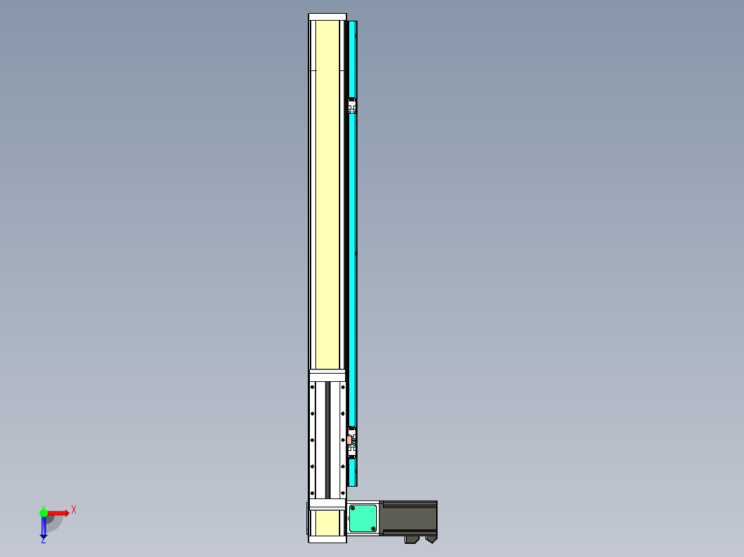 欧规系列-LB6-L130-C-S550-BL-P40-D3俯视图