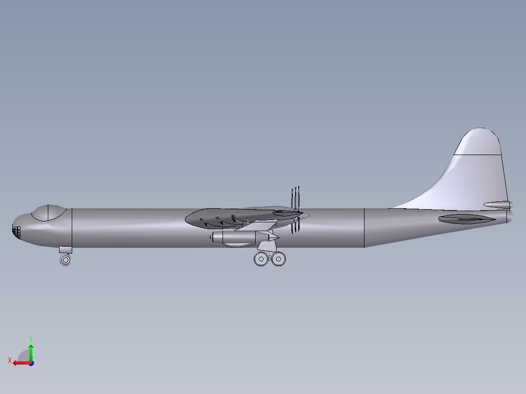 飞机1 (18)后视图