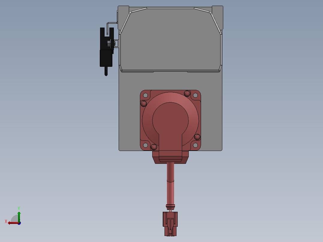 精密模组MY100-T10-950L-BM-P20B-C4-C后视图