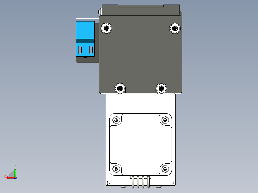 模组FSL80 E1200 10C7-BD-B60后视图