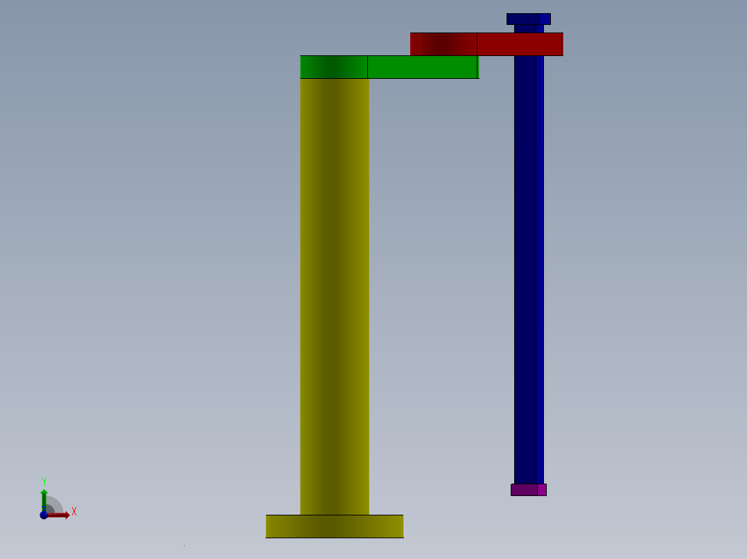 scara-机器人 (25)前视图