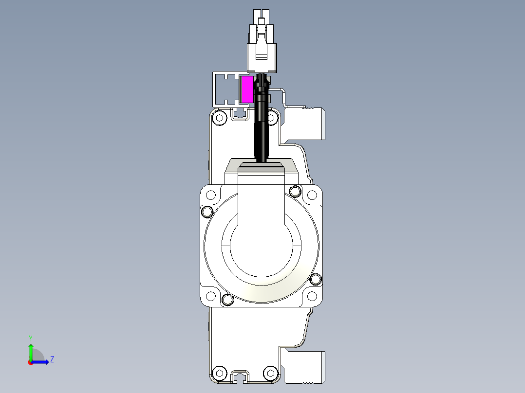 威洛博QF13-Lxx-C-S1080-BC-ZP40-C3左视图