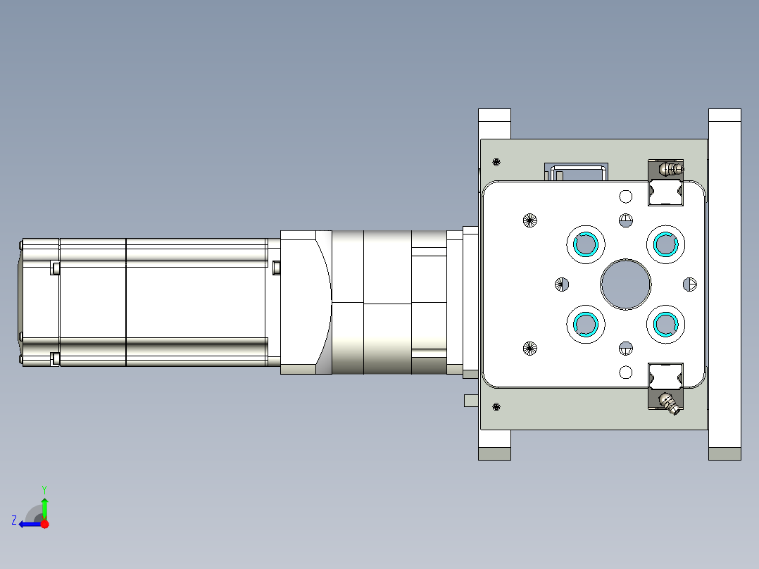 威洛博VG 系列模组VG10Z-L50π-S1440-BC-ZP75B-C3-K右视图