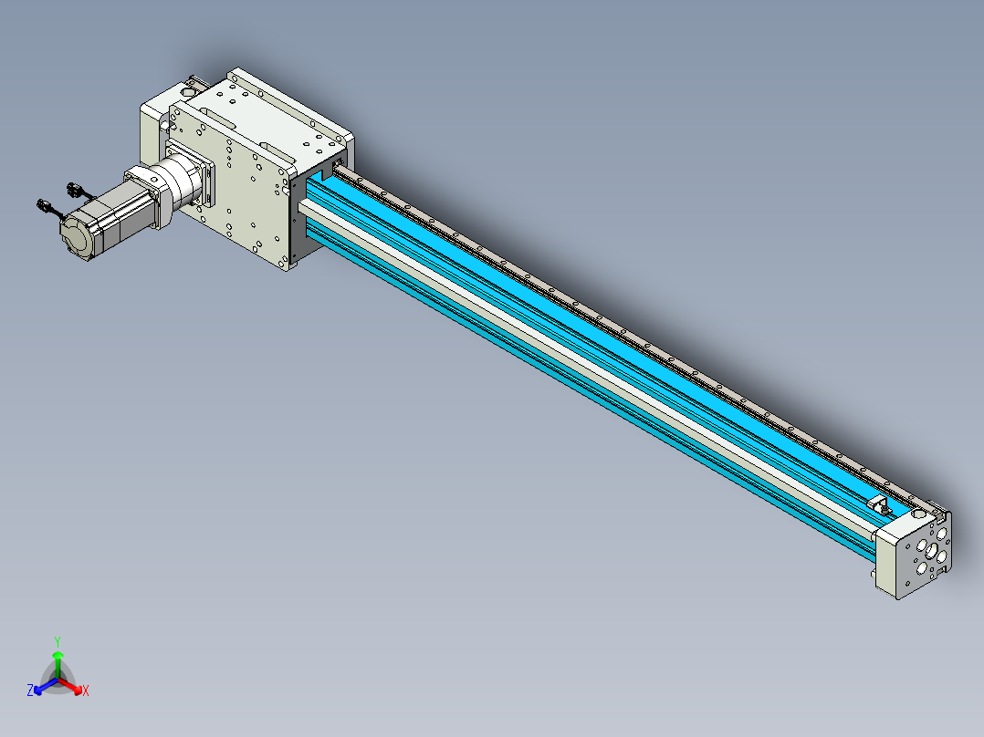 威洛博VG 系列模组VG10Z-L50π-S1440-BC-ZP75B-C3-K正等轴测图