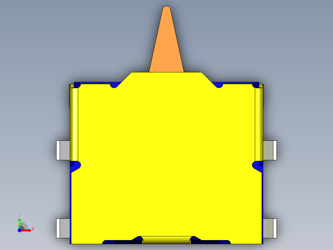 11HW型探测器开关前视图