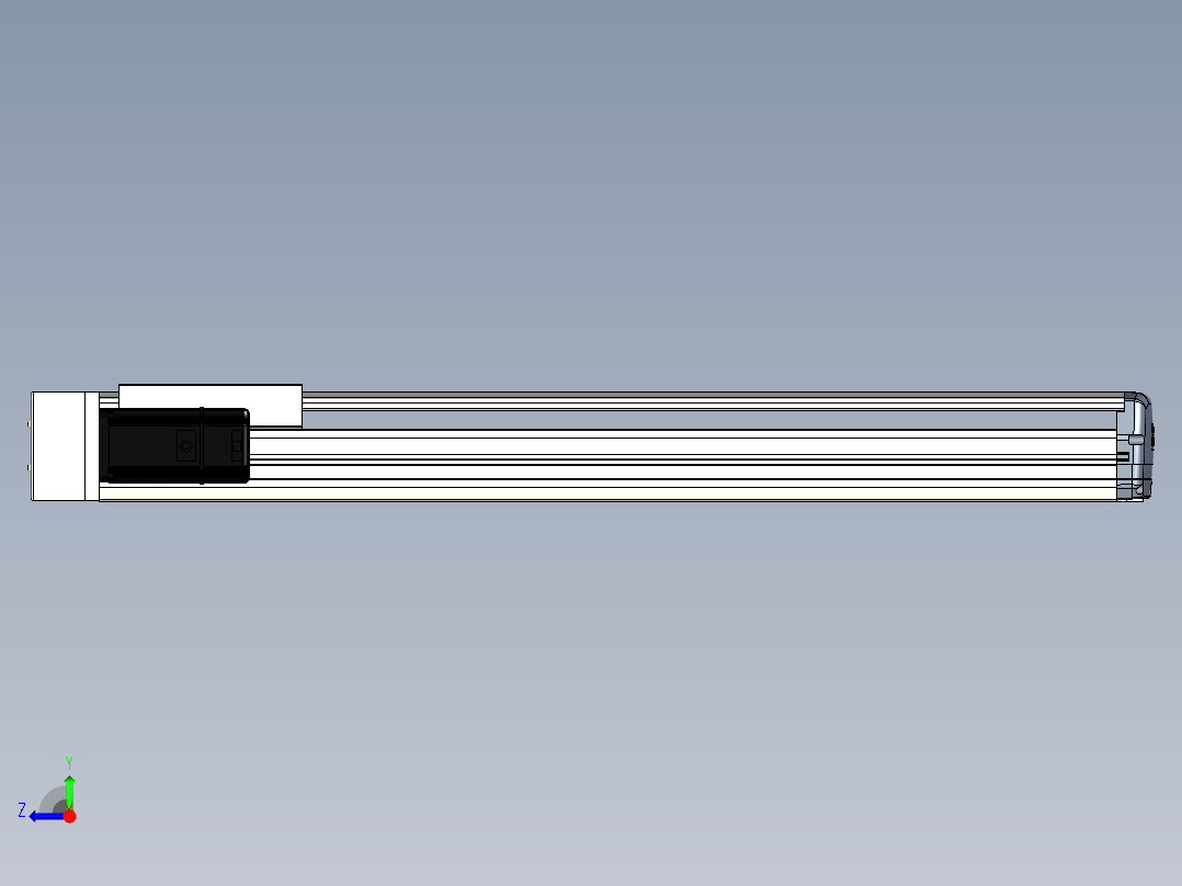 Toyo东佑达直线模组-ETH17-650-BL-M40右视图