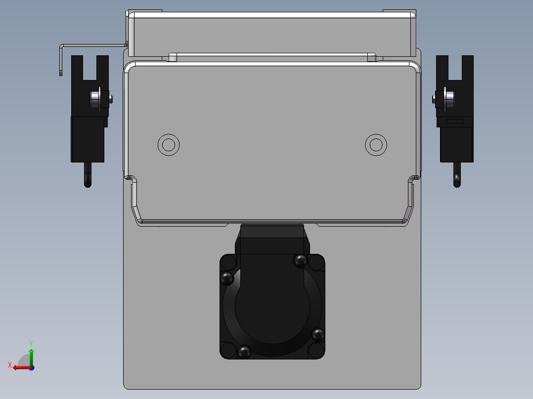 精密模组MC100-L05-450-BM-M10-C4后视图