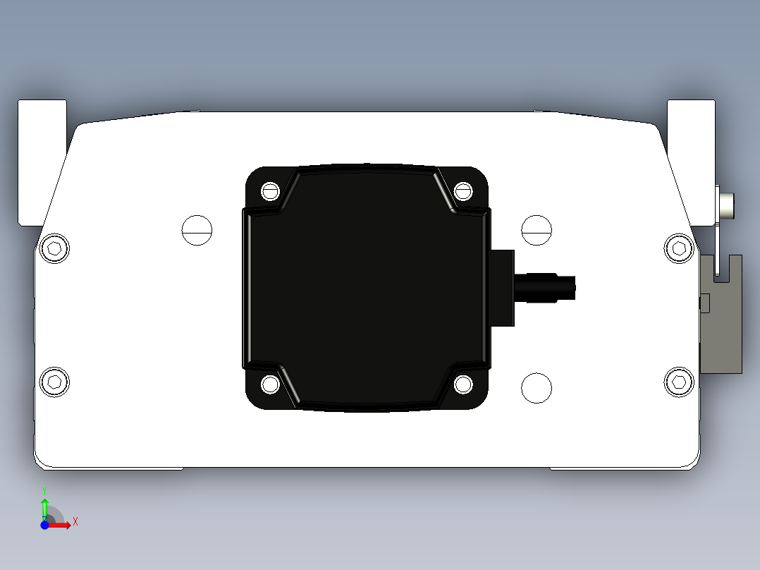 Toyo东佑达直线模组-ETH22-250-BC-750W前视图