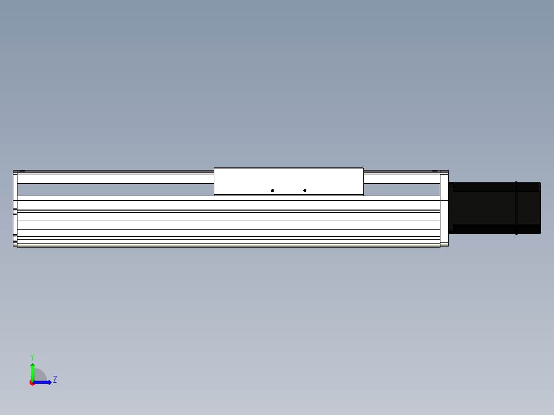 Toyo东佑达直线模组-ETH22-250-BC-750W左视图