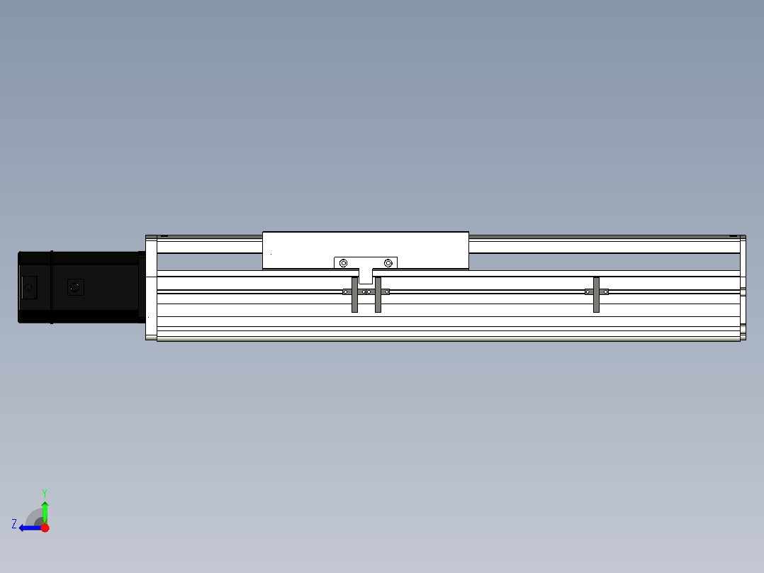 Toyo东佑达直线模组-ETH22-250-BC-750W右视图