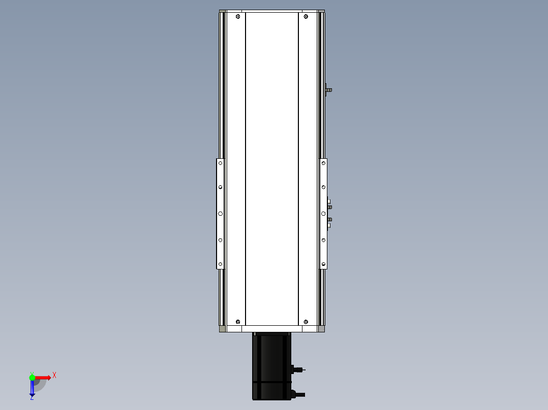 Toyo东佑达直线模组-ETH22-250-BC-750W俯视图