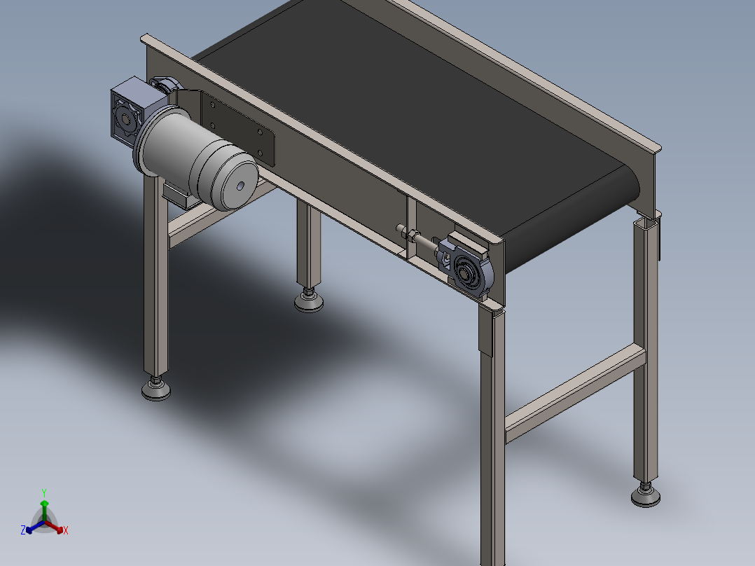 皮带输送机3主视图