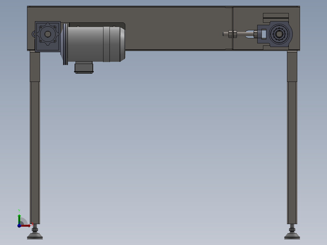 皮带输送机3前视图