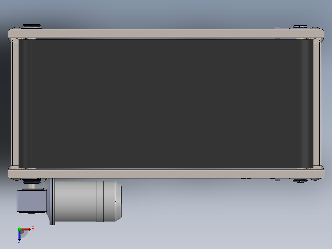 皮带输送机3俯视图
