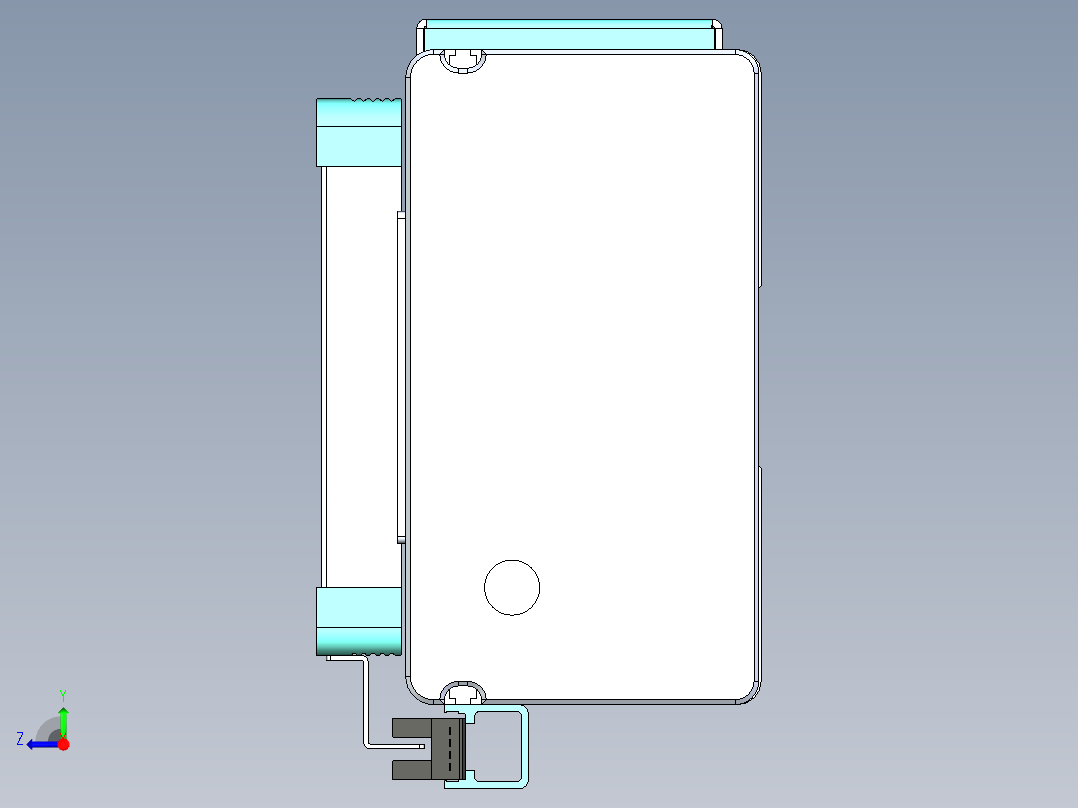 威洛博VBC同步带传动一无尘环境VBC14-L45-S2550-BR-ZP40-C3右视图