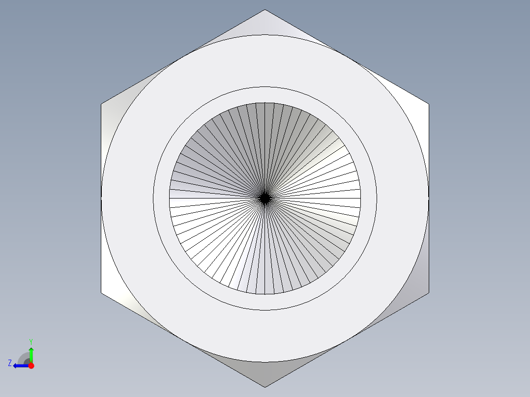 卡套式工业通用硬管接头EO_Blanking_plug_for_tube_ends_ROV28ZLCF右视图