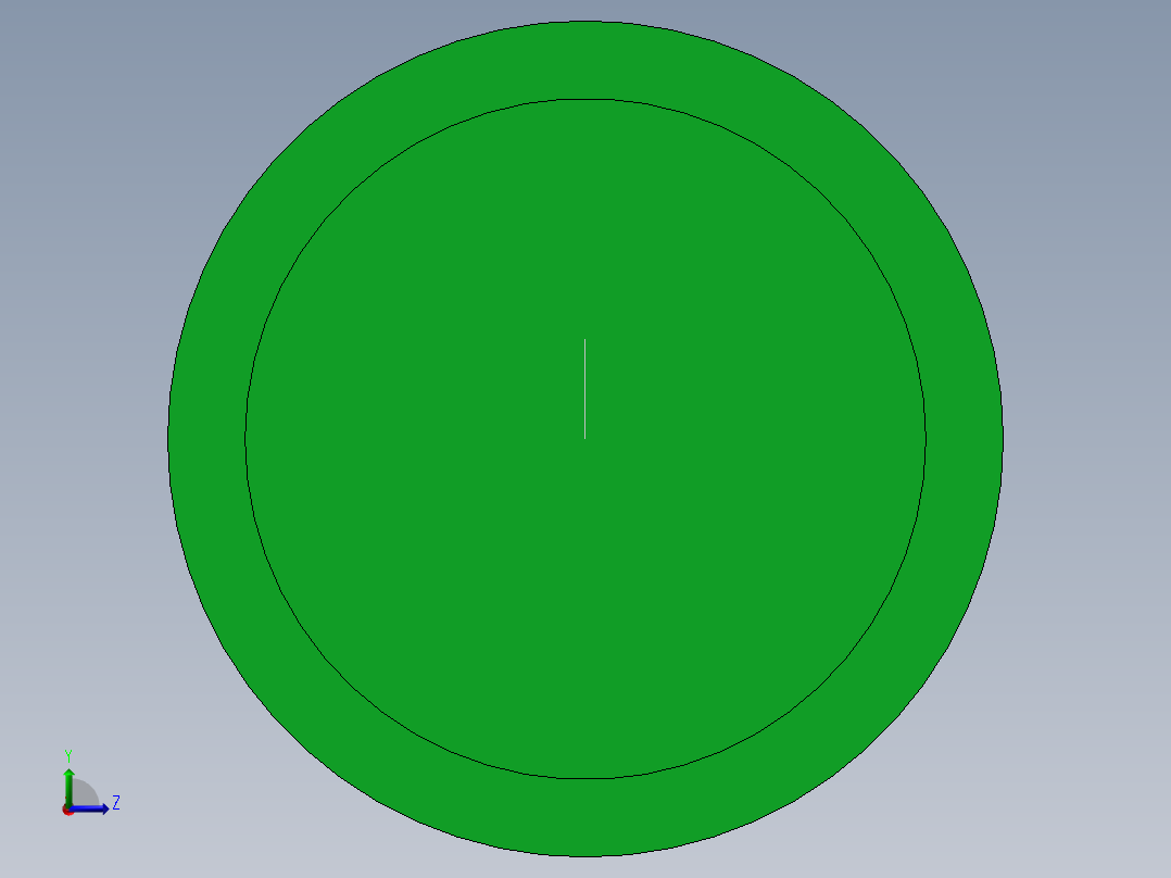 绿色开关按键左视图