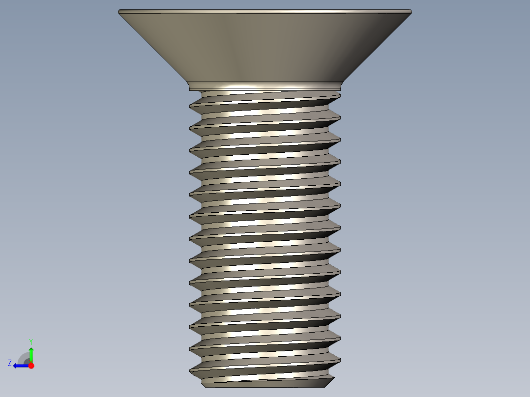 Screw_ISO_10642_M12x30_A2.STEP右视图