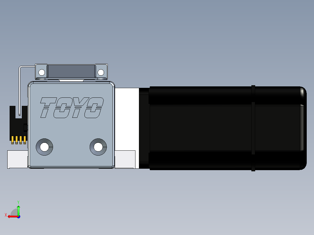 Toyo东佑达直线模组-M65-S-X130-1500-R-C4后视图