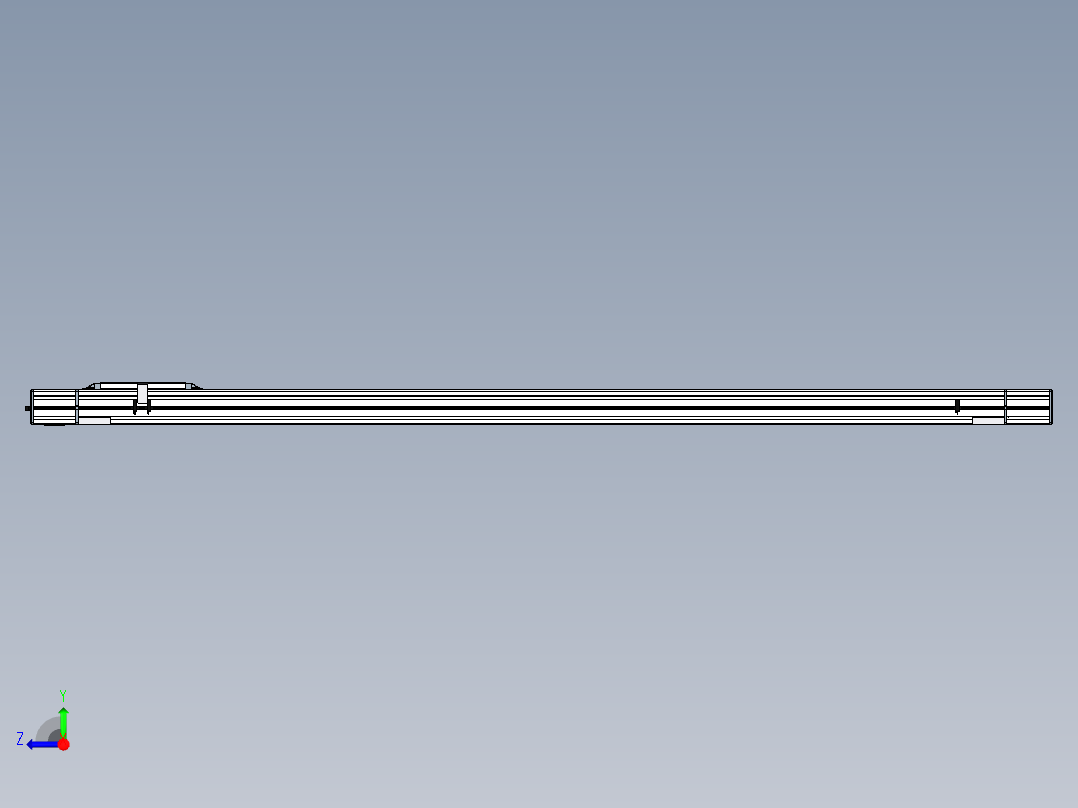 Toyo东佑达直线模组-M65-S-X130-1500-R-C4右视图