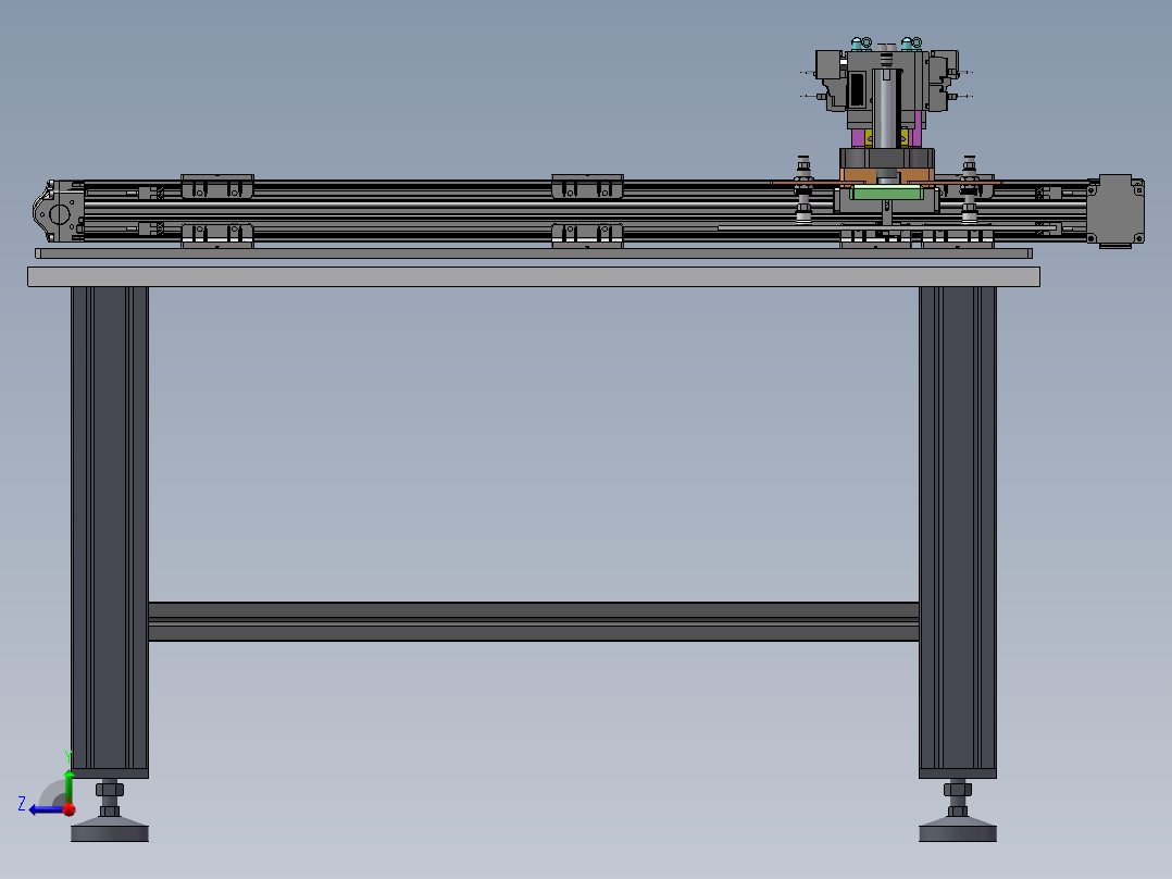 片状搬运机械手右视图