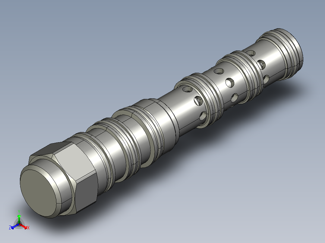 插装阀-DCDBXCN正等轴测图