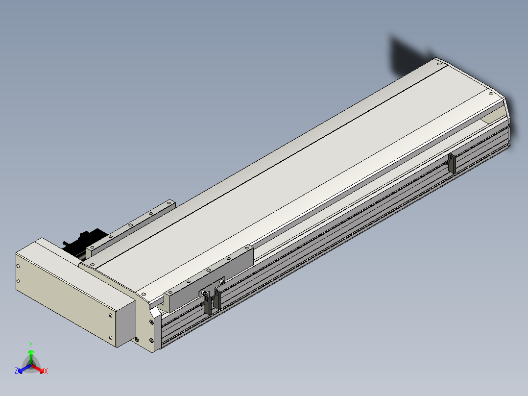 Toyo东佑达直线模组-ETH22-650-BR-400W正等轴测图