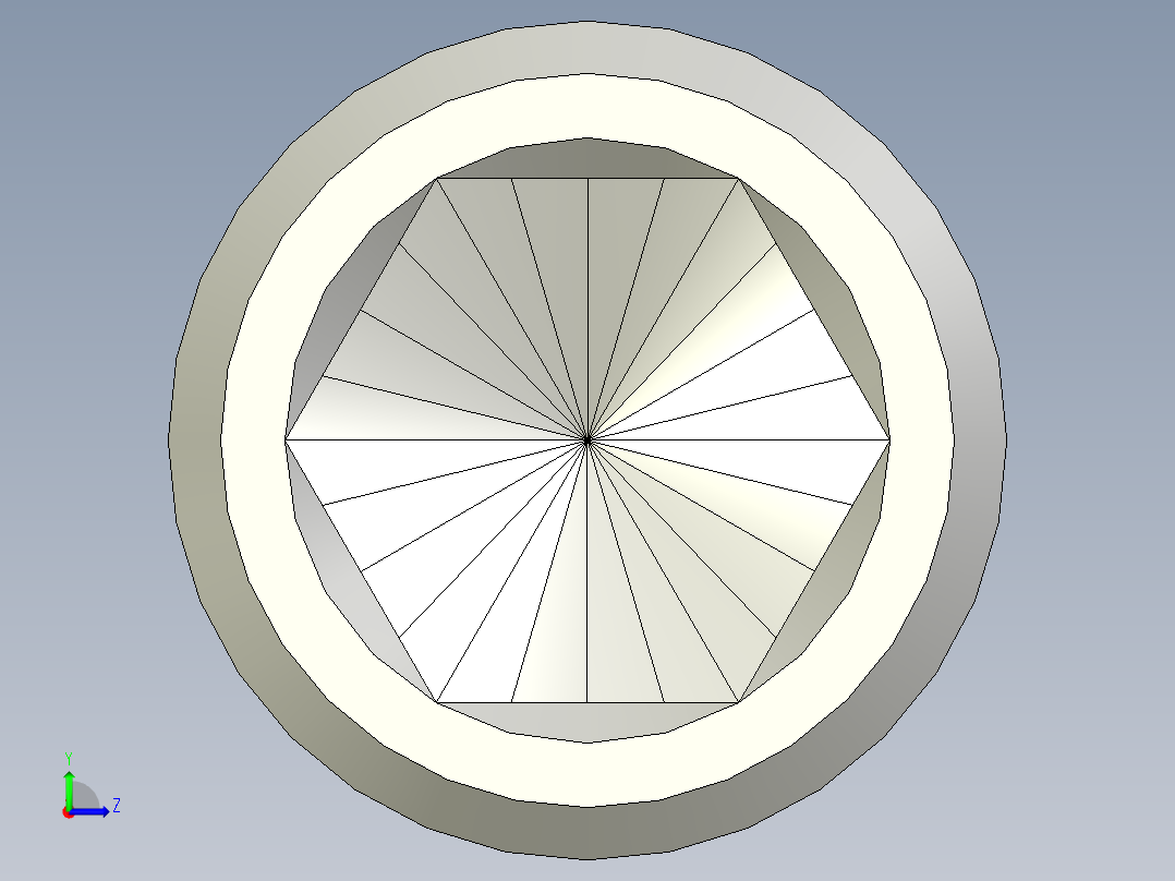 内六角螺钉-BOLT-M10-100-70-12-16-10-C1.stp左视图