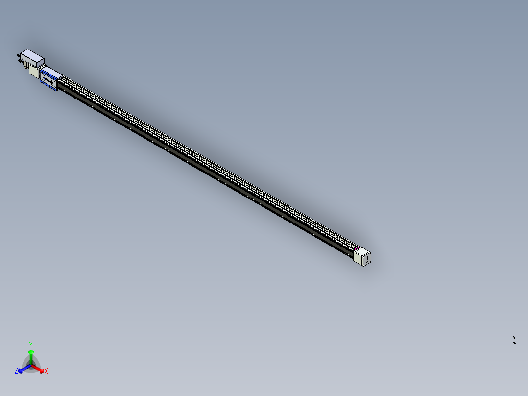 威洛博LB.GB同步带传动--欧规系列GB8-L96-S3250-BR-P40主视图