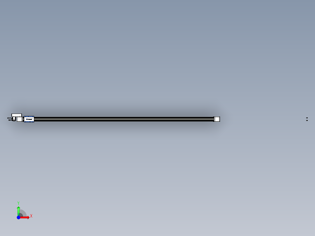 威洛博LB.GB同步带传动--欧规系列GB8-L96-S3250-BR-P40前视图