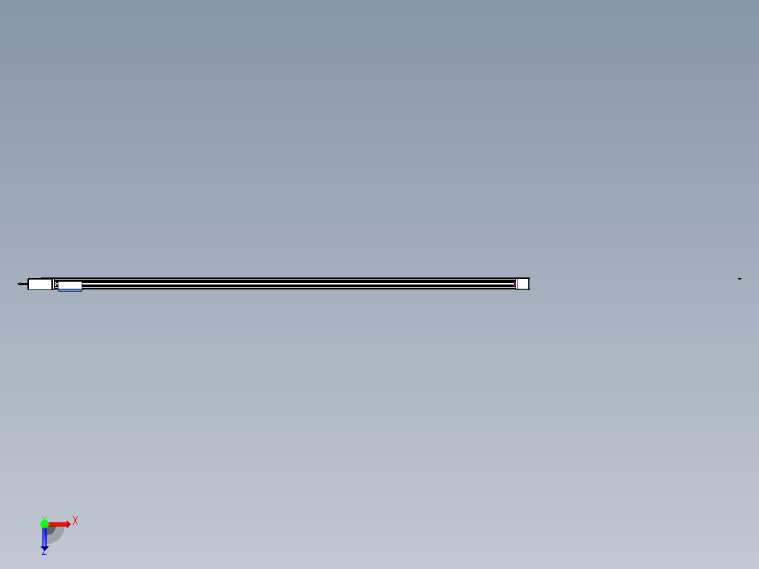 威洛博LB.GB同步带传动--欧规系列GB8-L96-S3250-BR-P40俯视图
