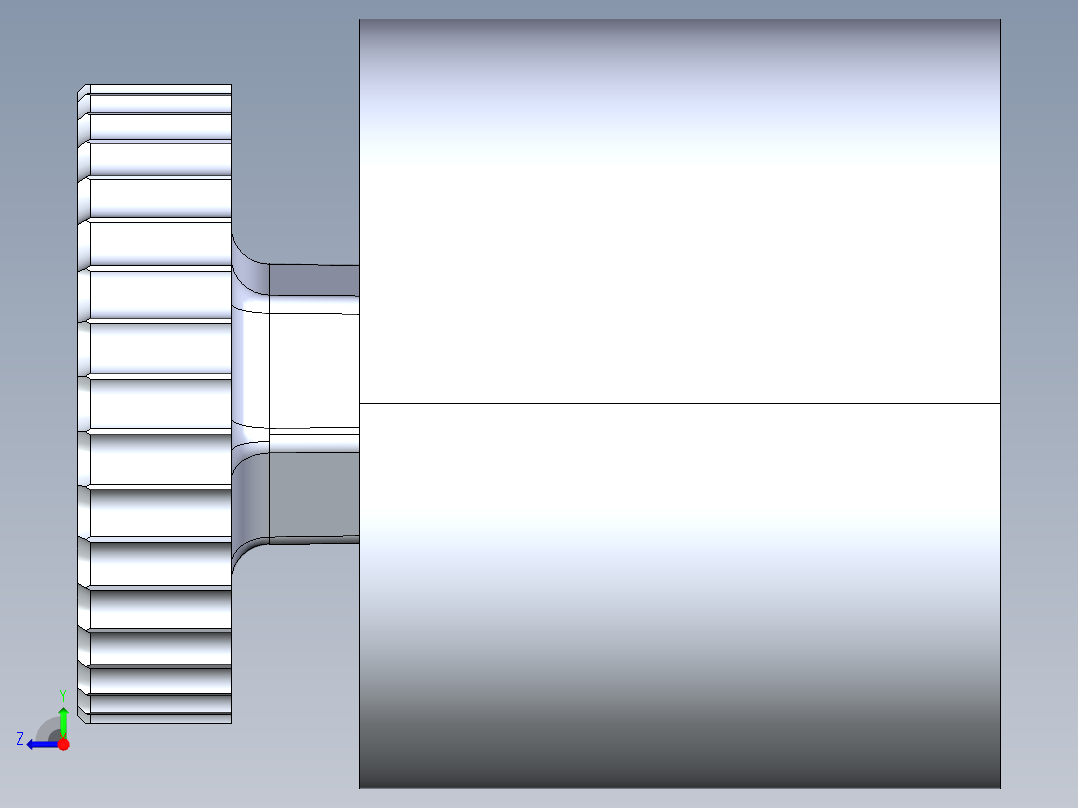 锁紧装置右视图